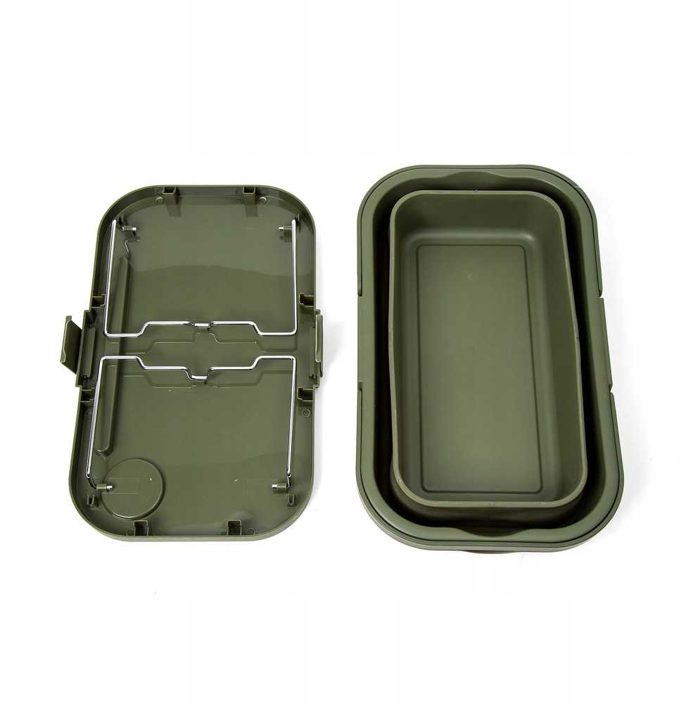 InnovaGoods PLATINET STOIVINGAS IŠKYLĖS KREPŠYS 47X29X23,5 CM, 16L, SULANKSTYMAS, SU 2 IN 1 DANGTELIU / STALAS ŽALIAS [46139]