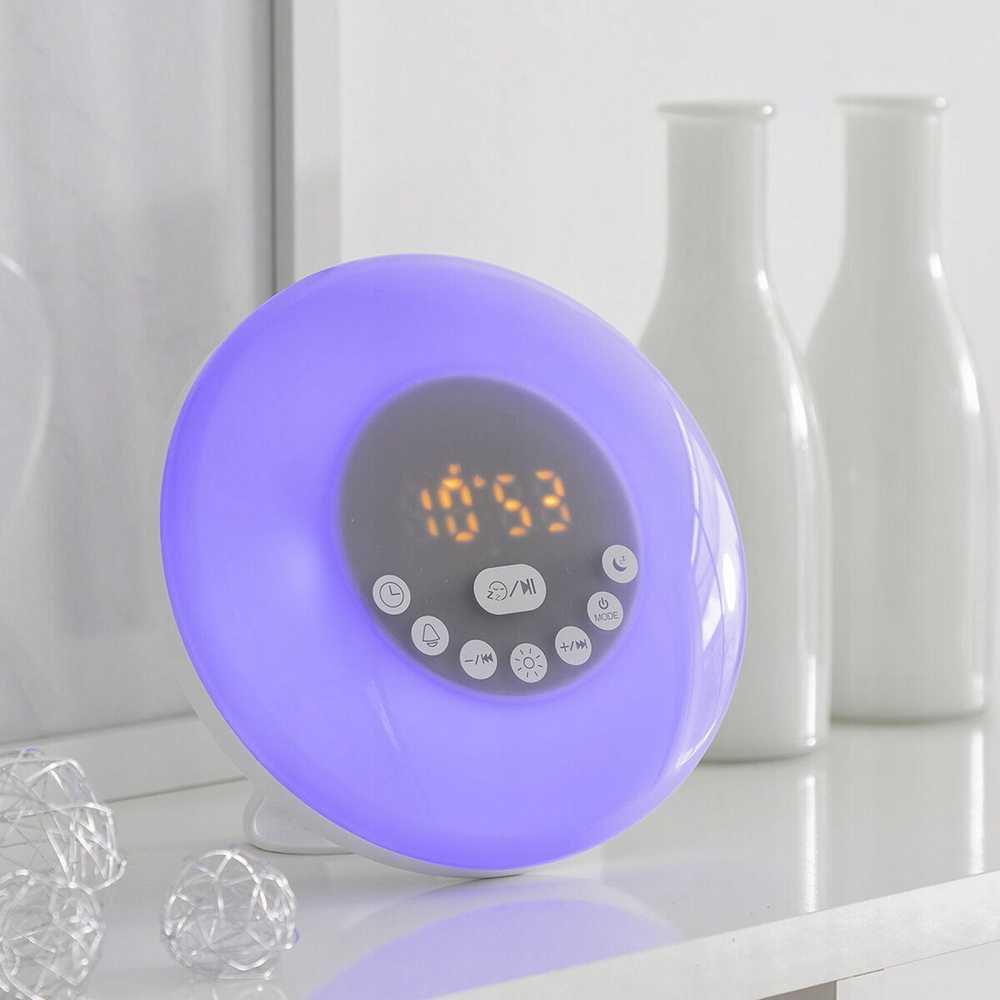 InnovaGoods Rechargeable Sunrise Alarm Clock