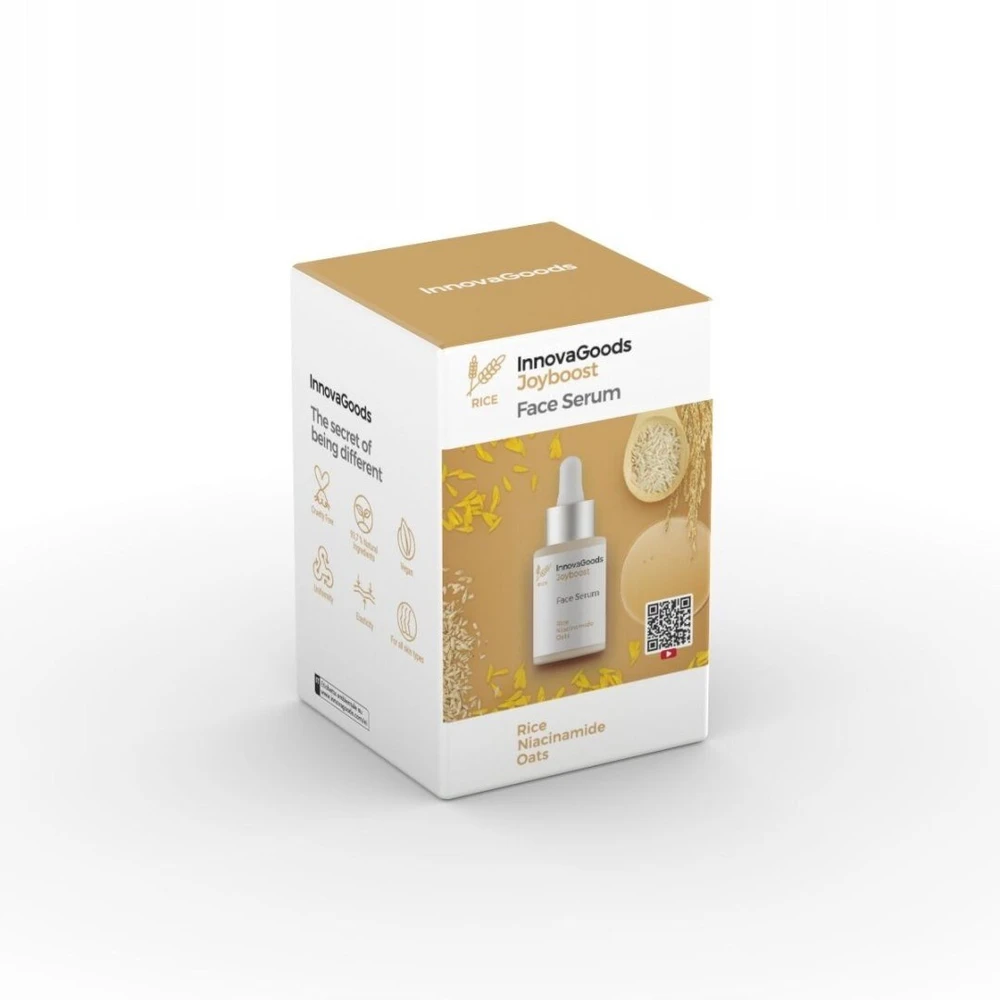 InnovaGoods Rice Joyboost veido serumas 30 ml