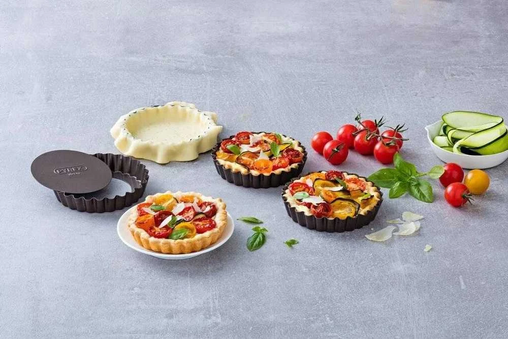 Tartaletų skarda Pyrex Asimetria (4 uds) 10 cm