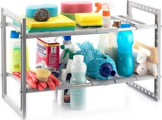 Virtuvės lentyna Shibblek InnovaGoods, pilka