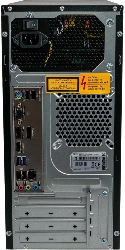 Stacionarus kompiuteris Innovation IT PC Intel i3-14100 16GB SSD 512GB M.2 NVMe*