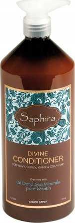 Saphira Divine Conditioner intensyviai drėkinantis kondicionierius besipučiantiems, besigarbanojantiems plaukams, 1000 ml