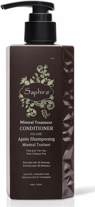 Saphira Mineral Treatment Volume Conditioner neapsunkinantis kondicionierius plaukams, 250 ml