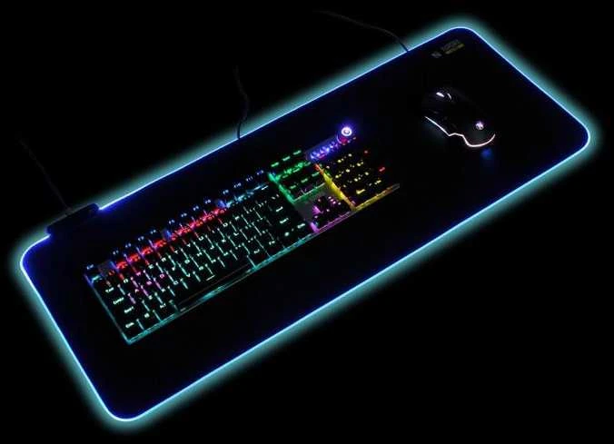IBOX MPG5 Aurora žaidimų pelės kilimėlis LED