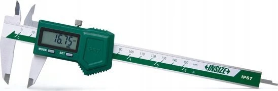 Elleci Dydis SUWMIARKA 200 CYFR. 8 IP67 3V/ABS/SQ /CERT.