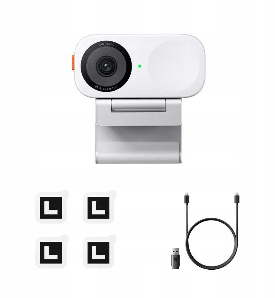 „Insta360 Link 2C Standard Edition“ – „Arctic Baltas“