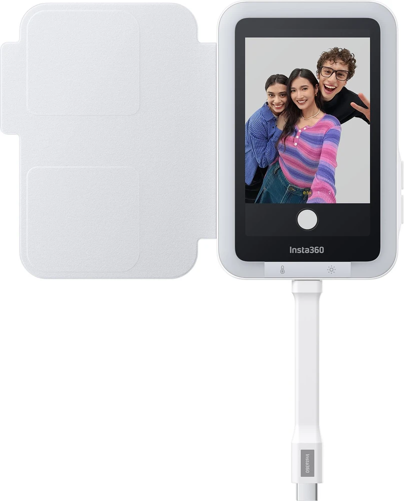 INSTA360 SNAP SELFIE SCREEN WITH LIGHT