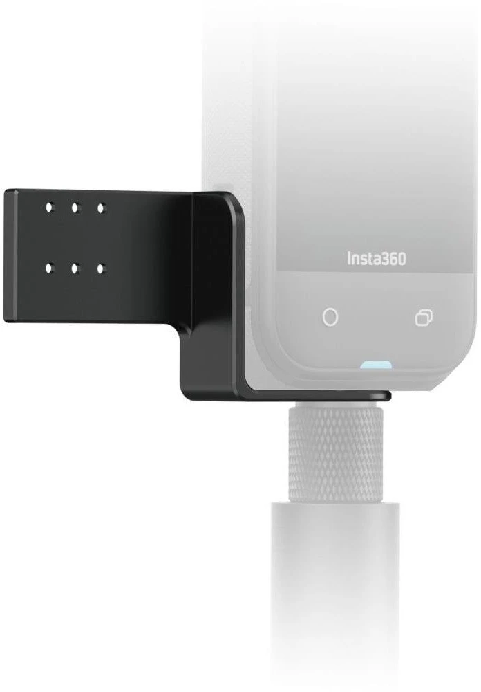„Insta360 X5“ laikiklis su nematomu mikrofonu ir šaltuoju lizdu