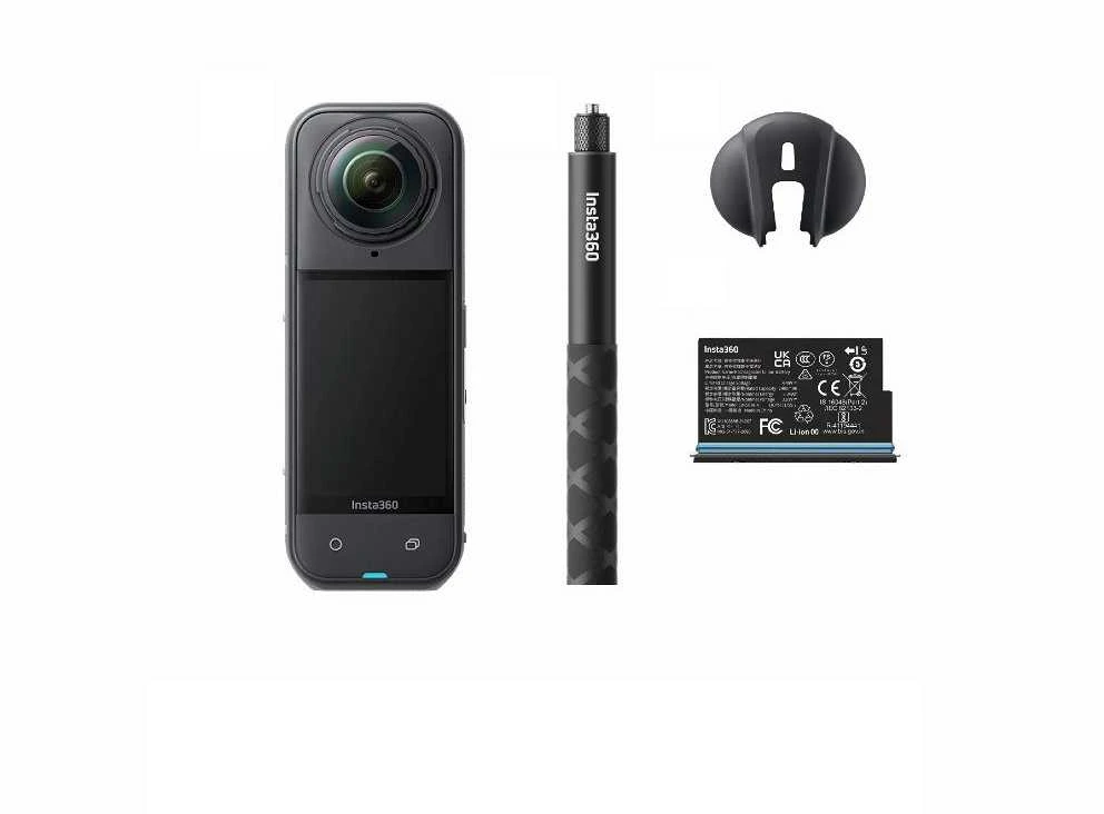Insta360 X5 kameros rinkinys pradedantiesiems