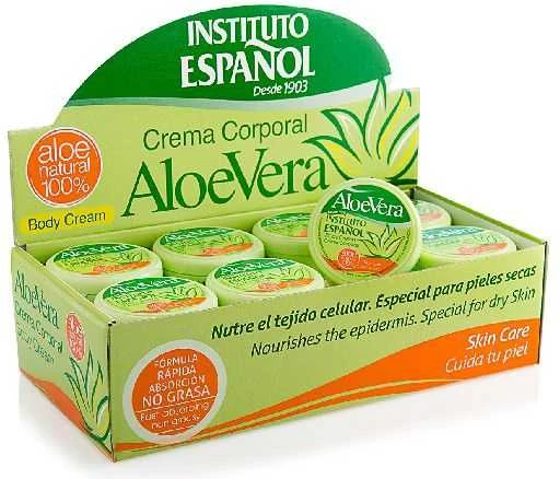 Instituto Español Aloe Vera Body Kreminis drėkinantis kūno kremas, 50 ml