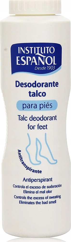 "Instituto Español" dezodorantas su talku pėdoms 185g