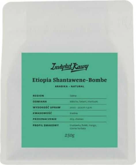 Instytut Kawy Coffee Institute Coffee Institute - Etiopija Shantawene-Bomb Filter 250g