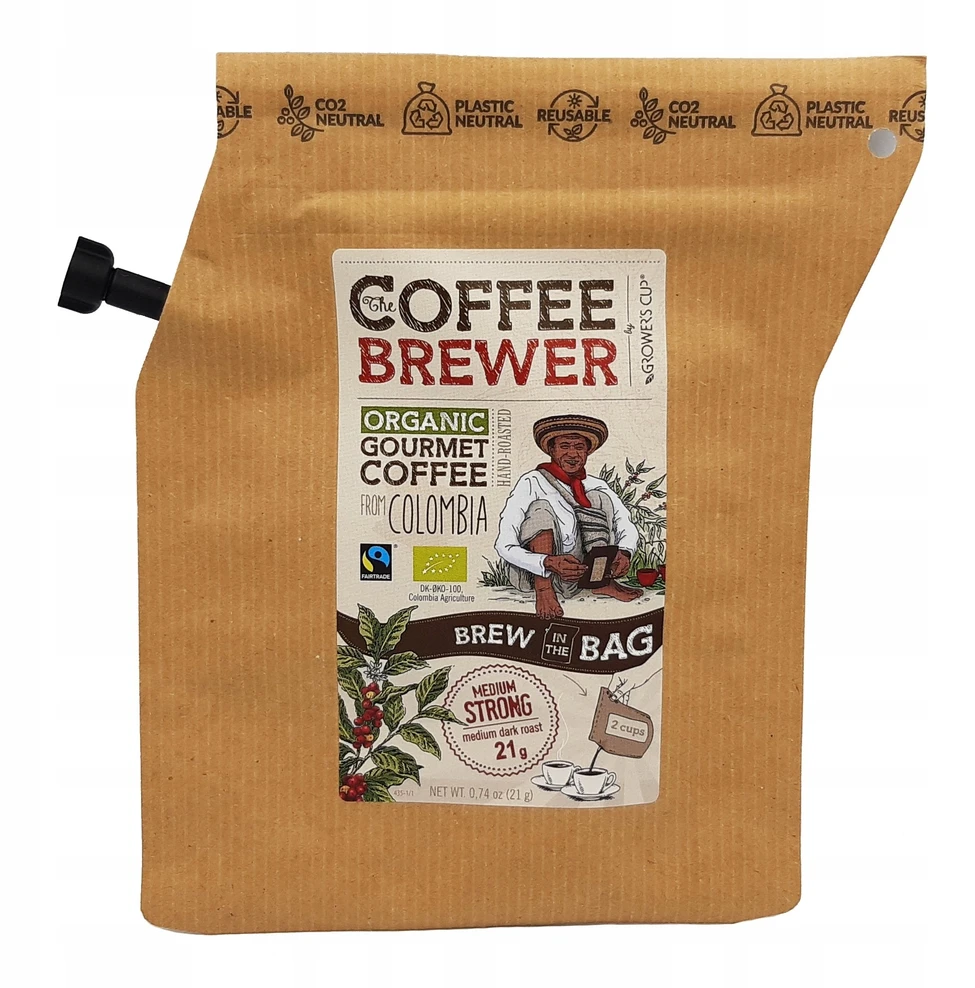 Instytut Kawy „The Brew Company“ – Kolumbijos kavos aparatas – 1 pakelis