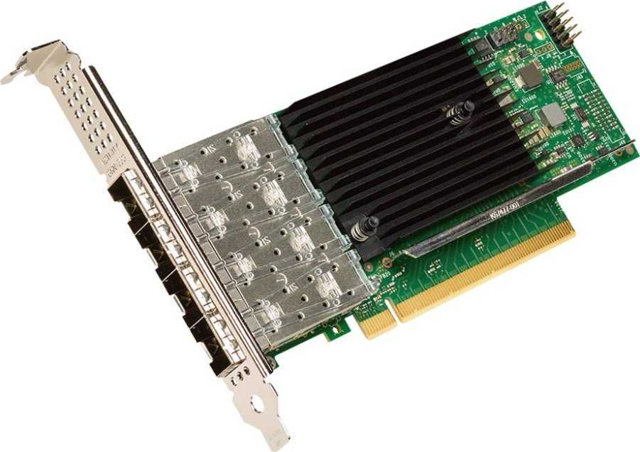 INTG Intel 10/25Gbe 4-Port Server Adapteris E810XXVDA4 LP 4xSFP+/SFP28 bulk
