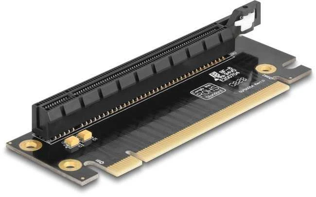 Intel DELOCK Riser Karte PCI Express 3.0 x16Stecker zux16 Slot 90°