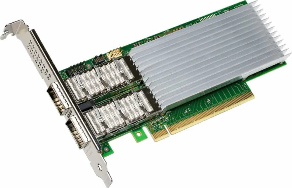 INTG Intel 100Gb 2 prievadų serverio adapteris E810-CQDA2 2xQSFP28 urmu