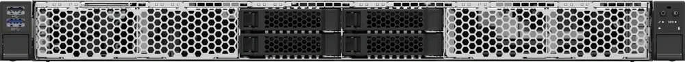 Intel Serverio serverio sistema M50CYP1UR204 – serveris – stovo montavimas – 1U – nėra procesoriaus – RAM 0 GB – SATA – 6,4 cm (2,5 colio) nišai/skydai – nėra HDD – monitorius: nėra