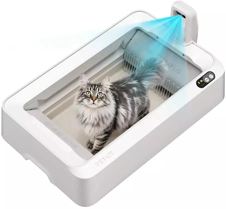 Automatinis katės tualetas Petkit Purobot Purobot Crystal Duo, Baltas