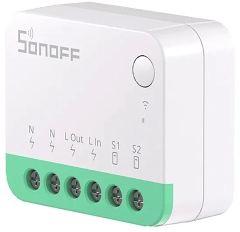 Sonoff MINI R4M Wifi relė suterinama su Matter (MINIR4M)