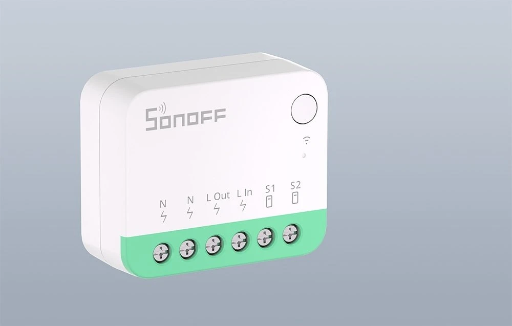 Sonoff MINI R4M Wifi relė suterinama su Matter (MINIR4M)