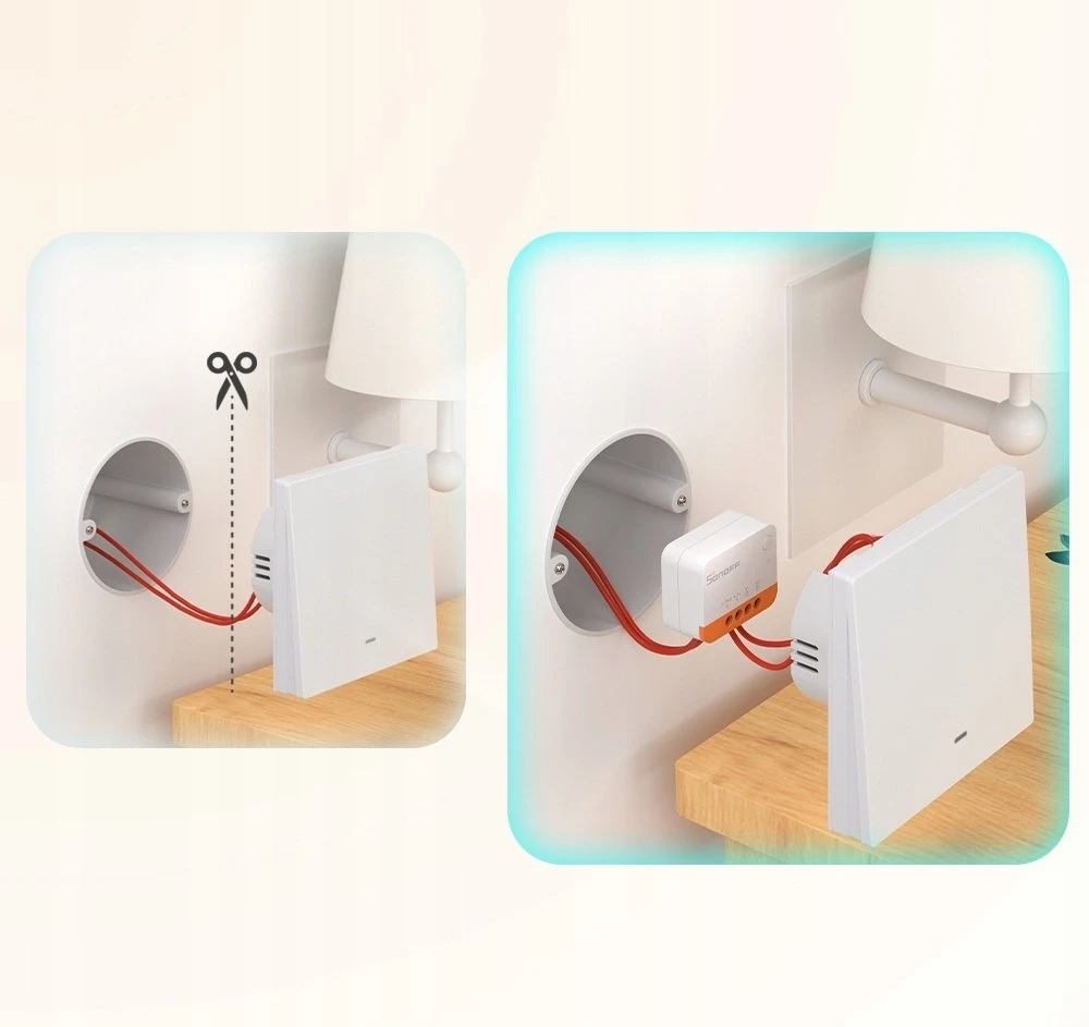 Sonoff ZBMINIL2 išmanusis ZigBee mini jungiklis (2 vnt.)