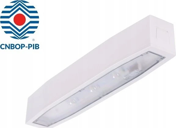 Intelight 3,5W avarinis šviestuvas SUPREMA SO 650 NM 2H AT IP54 NT, baltas