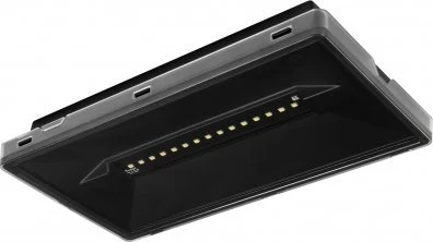 „Intelight Avarinio apšvietimo šviestuvas VELLA LED ECO* SO 125 A 1H MT IP44 BLK / INLEWA 93696“