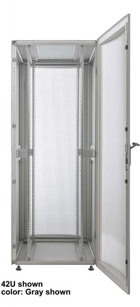 Intellinet spintos INTELLINET 48,3 cm 19 colių serverių spintos Premium Line 36 HE 1767x800x1000mm A x P x S plokščios pakuotės, apkrova 2000 kg, juoda