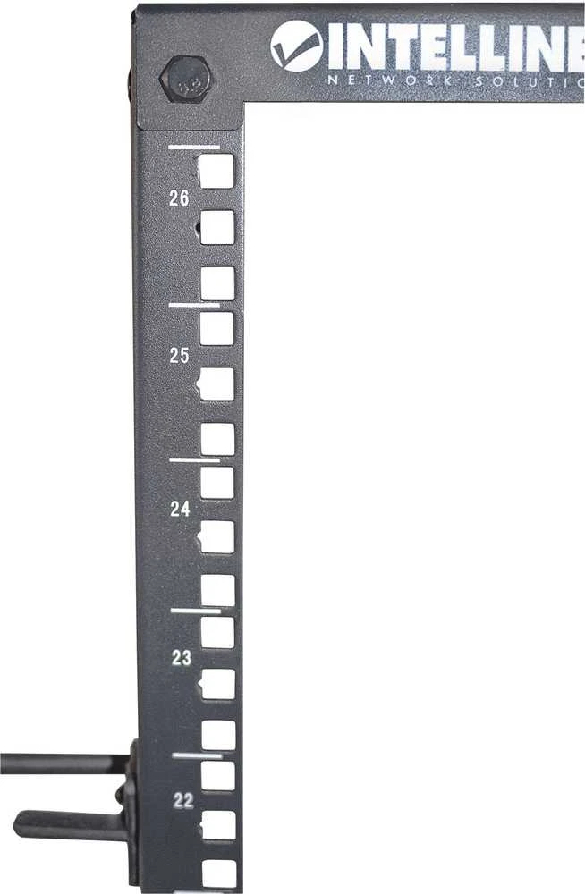 Spinta Intellinet INTELLINET 48,3cm 19Zoll Laborgestell 26HE 4-Pfosten HxBxT 1296 x 515 x 559mm unmontiert juodas