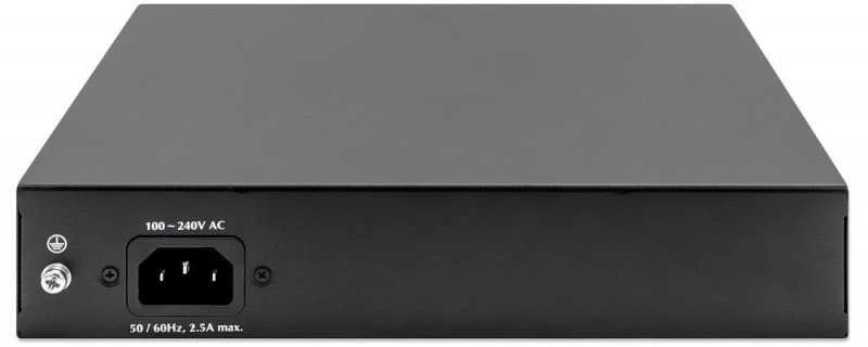 Šakotuvas Intellinet 561402 jungiklis Gigabit 8x RJ45 PoE+, 2x RJ45 Uplink