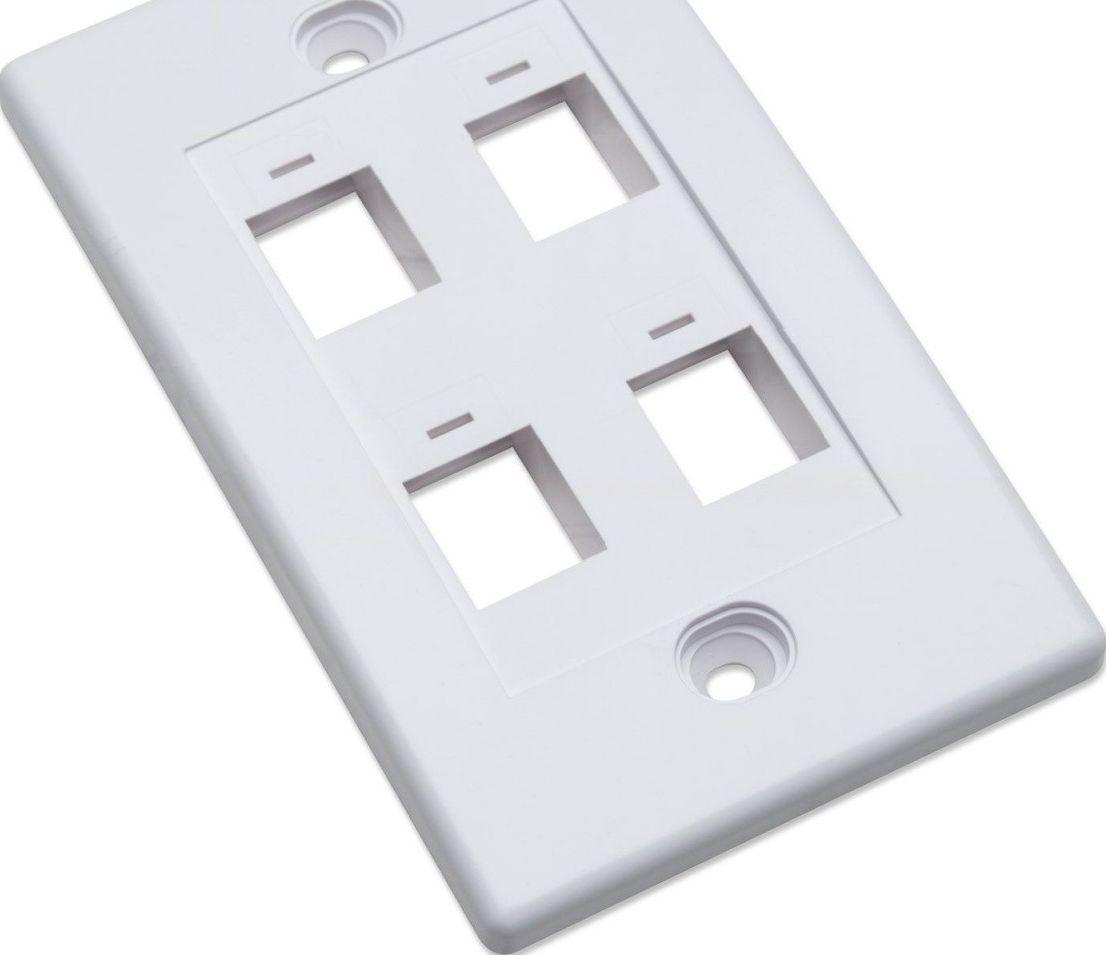 Intellinet 163316 Skydas paviršiuje montuojamam lizdui 4x Keystone