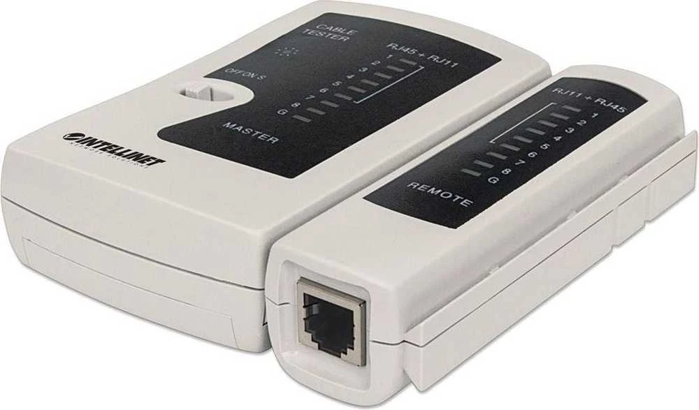 Goobay Intracom INTELLINET 780087 Kabelio testeris RJ45 / RJ12 / RJ11