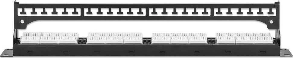 Intellinet 721035 Patch Panel Rack 19" 1U 24 porty RJ45 Cat6 UTP
