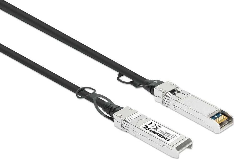 Intellinet 508391 Twinax SFP+ Link 10G Pasyvus DAC, MSA, 1m
