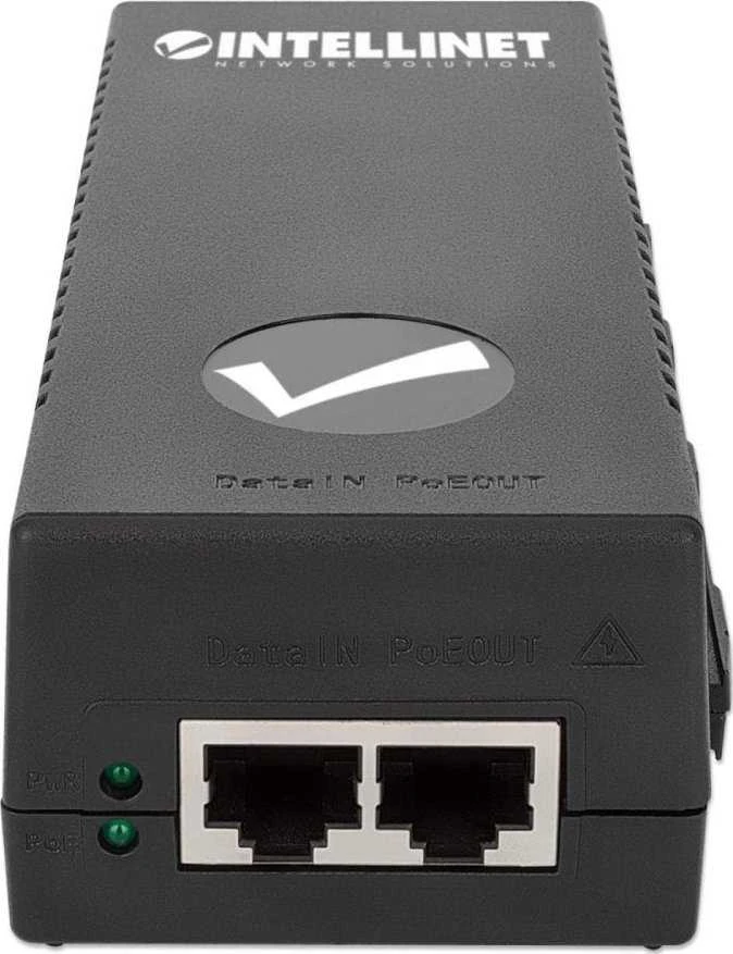 Intracom INTELLINET Gigabit PoE+ Injector One 30 W prievadas IEEE 802.3at/af Suderinamas plastikinis korpusas