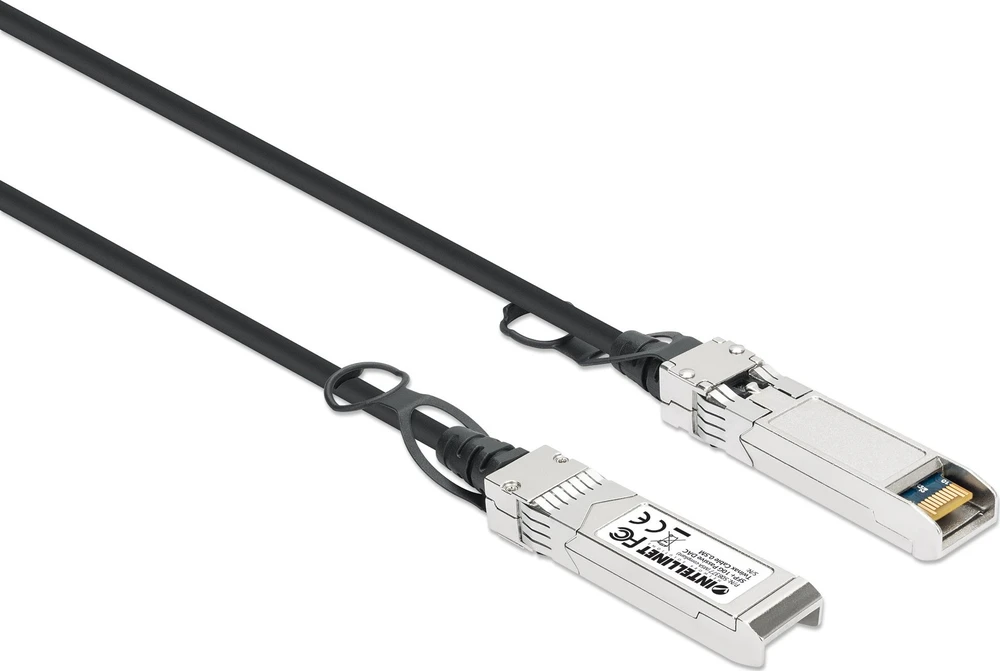 „Intellinet 508377 Twinax SFP+ 10G DAC“ pasyvusis ryšys, MSA, 0,5 m