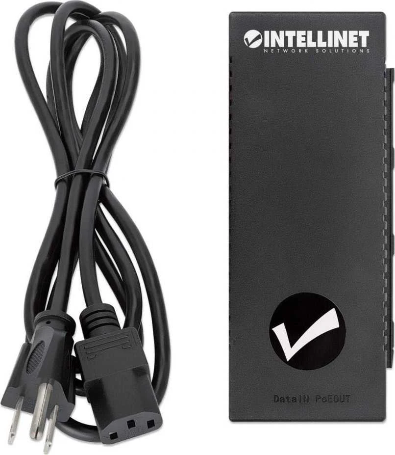 Intracom INTELLINET Gigabit PoE+ Injector One 30 W prievadas IEEE 802.3at/af Suderinamas plastikinis korpusas