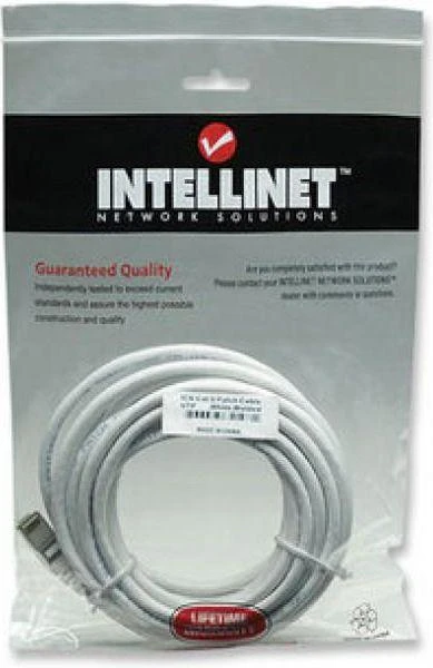 Intellinet Network Solutions Intellinet pleistras laidas RJ45 kat. 6 UTP 2m Balta 100% vario (341967)