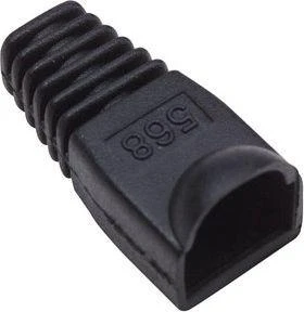 INTELLINET RJ45 kištuko dangtelis Juodas, kabelio dėklas, 504355