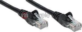 INTELLINET UTP LAN kabelis, pleistras, 3.0m, juodas, 2xRJ45, 320764 766623320764