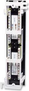 Intellinet 560269 Patch Panel naścienny Cat6 UTP 12x RJ45