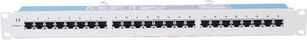 Intellinet 503754 Patch panel 1U, Cat5e STP, 24 porty RJ45, pilka
