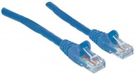 Intellinet „Network Solutions“ jungiamasis laidas CAT6 UTP 0,5 m, mėlynas, 100 % varis (342568-10P)