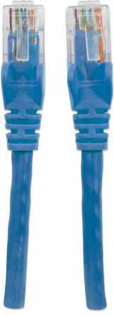 Intellinet „Network Solutions“ jungiamasis laidas CAT6 UTP 0,5 m, mėlynas, 100 % varis (342568-10P)