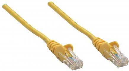 Intellinet Network Solutions Patchcord Cat6, CU, U/UTP, PVC, 1m, geltona (738538)