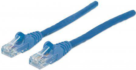 Intellinet „Network Solutions“ jungiamasis laidas CAT6 UTP 0,5 m, mėlynas, 100 % varis (342568-10P)