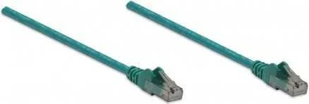 INTELLINET UTP LAN Cat6, kabelis, pleistras, 1,0 m žalias, 342476