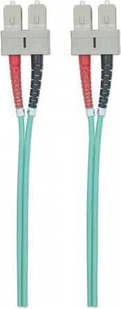 „Intellinet Network Solutions“ šviesolaidinis jungiamasis laidas OM3 50/125 MM SC-SC Duplex 1m (751025)