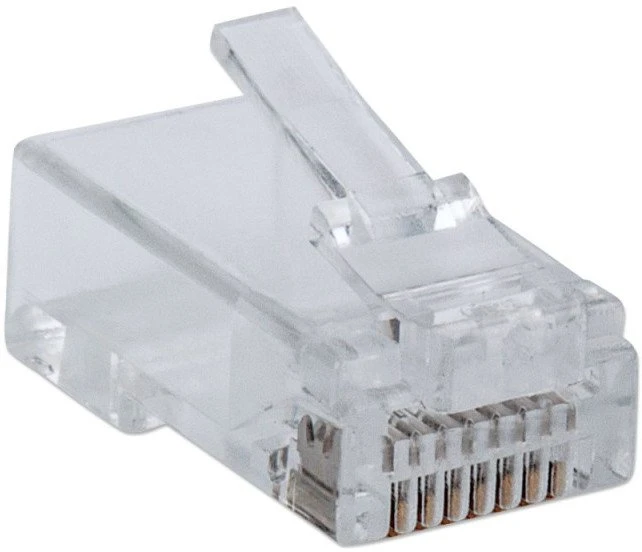 „Intellinet“ RJ45 8P/8C Cat 5e UTP kištukas/viela praeinamasis 50 vnt.